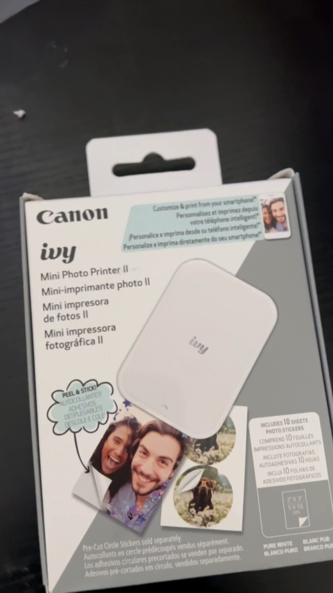 Small but mighty for creatives on the go 📸✨ The Canon Ivy Mini Photo Printer lets you print peel-and-stick photos instantly—no ink needed.

As a stylist, I use it to:
• Build quick client style boards
• Print outfit combos for lookbooks
• Organize wardrobe edits visually

For my journaling girls:
• Add real-life moments to your pages
• Create vision boards that feel personal
• Track outfits, moods & memories in style

It’s giving creativity, organization, and aesthetic all in one 💕

#LTKCreator #StyleTools #VisualDiary #FashionStylistLife #JournalingLife