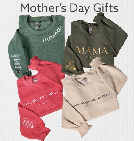 Mother’s Day gifts from Etsy, Personalized Mama Embroidered Sweatshirts, 



Custom Mom Embroidery Hoodie, New Mom Outfit, Pregnancy Reveal Clothing, Happy Mother's Day Gifts, Etsy gifts, Custom Mama Embroidered Sweatshirt

#LTKfamily #LTKGiftGuide #LTKfindsunder50
