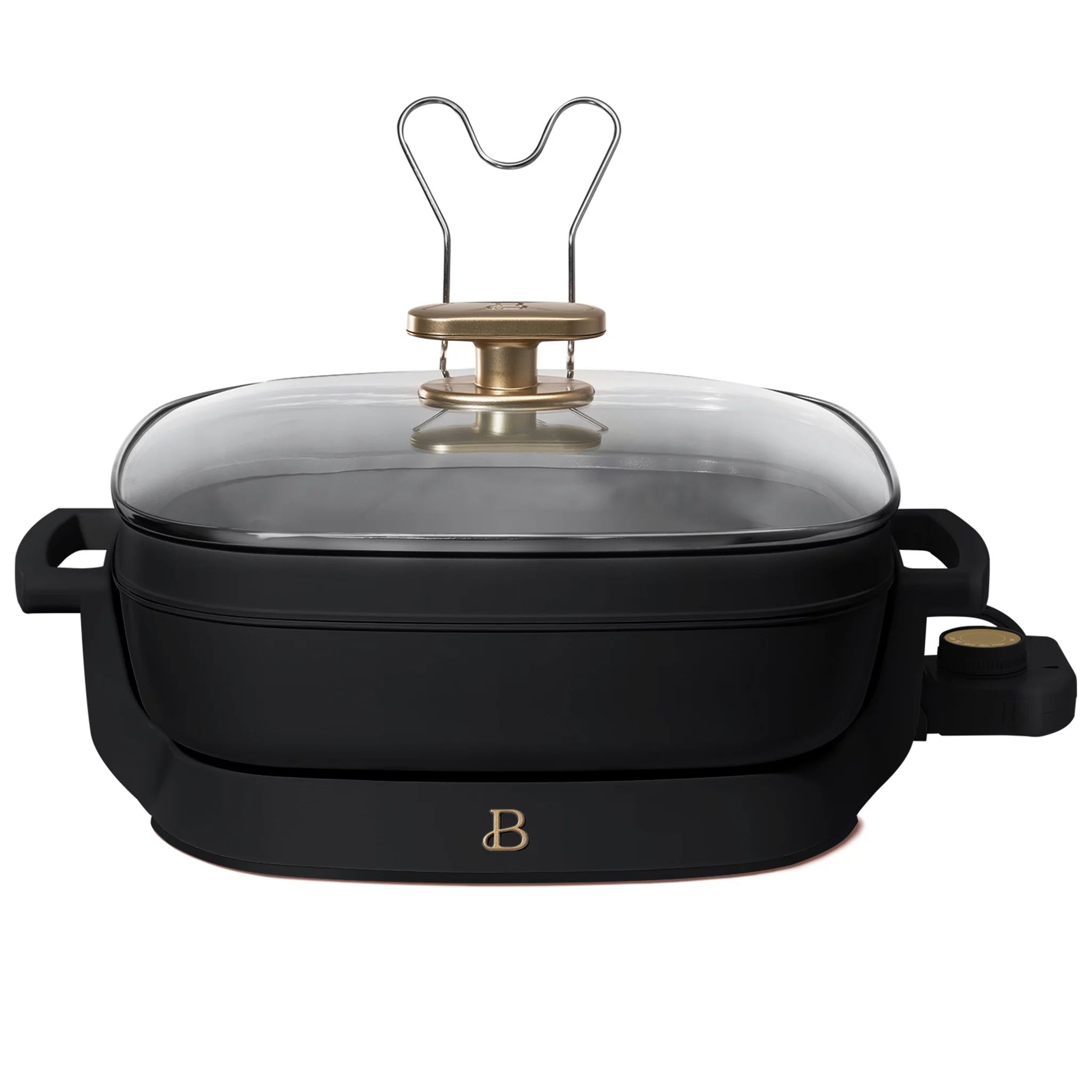 Beautiful 5-in-1 Electric Expandable Skillet, Black Sesame by Drew Barrymore, Up to 7 QT | Walmart (US)