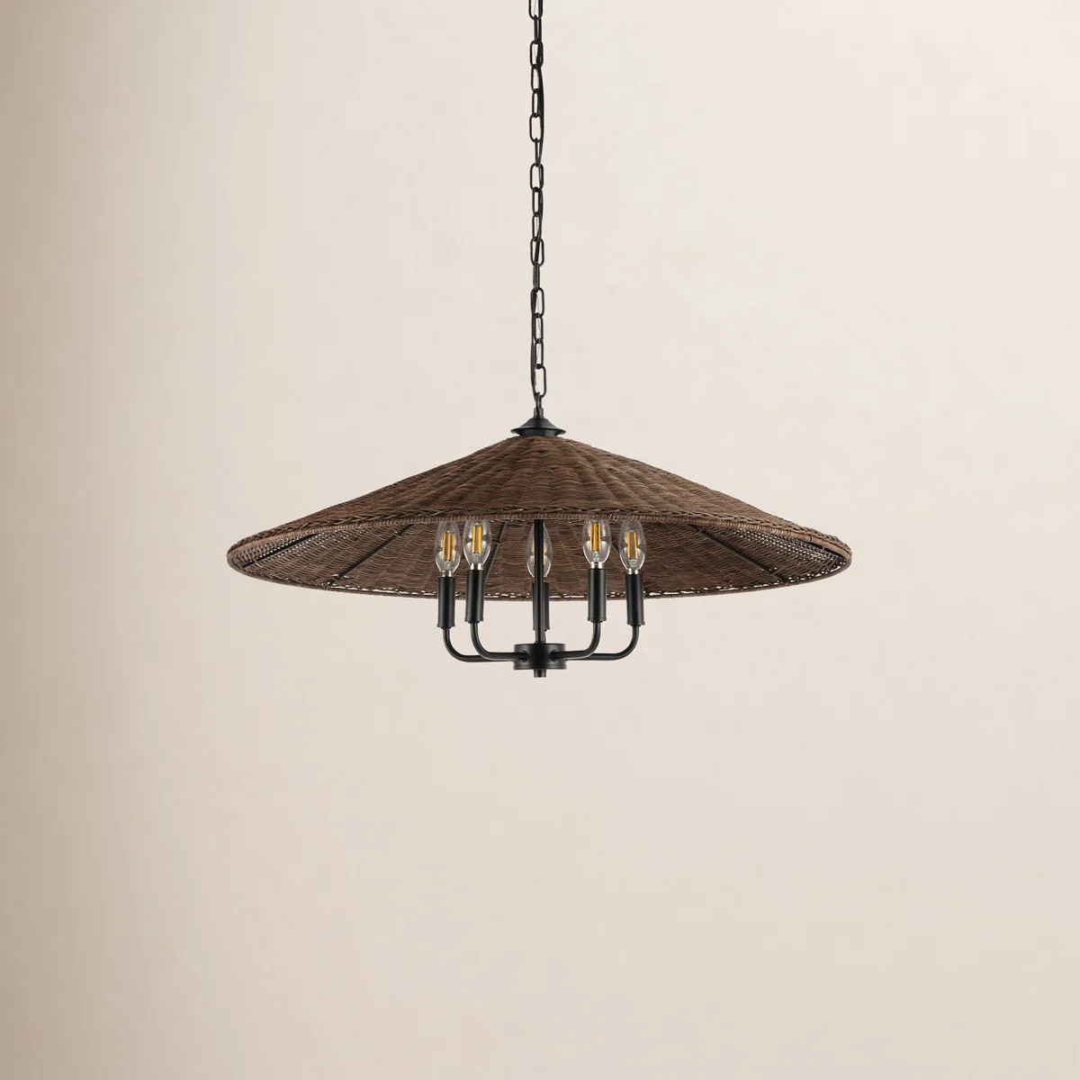 Venie 5 - Light Black Cone Pendant | Wayfair North America