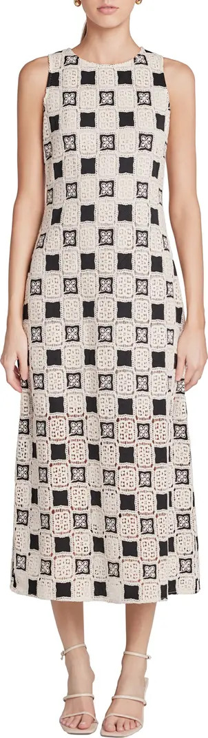 Crochet Patchwork Sleeveless Maxi Dress | Nordstrom