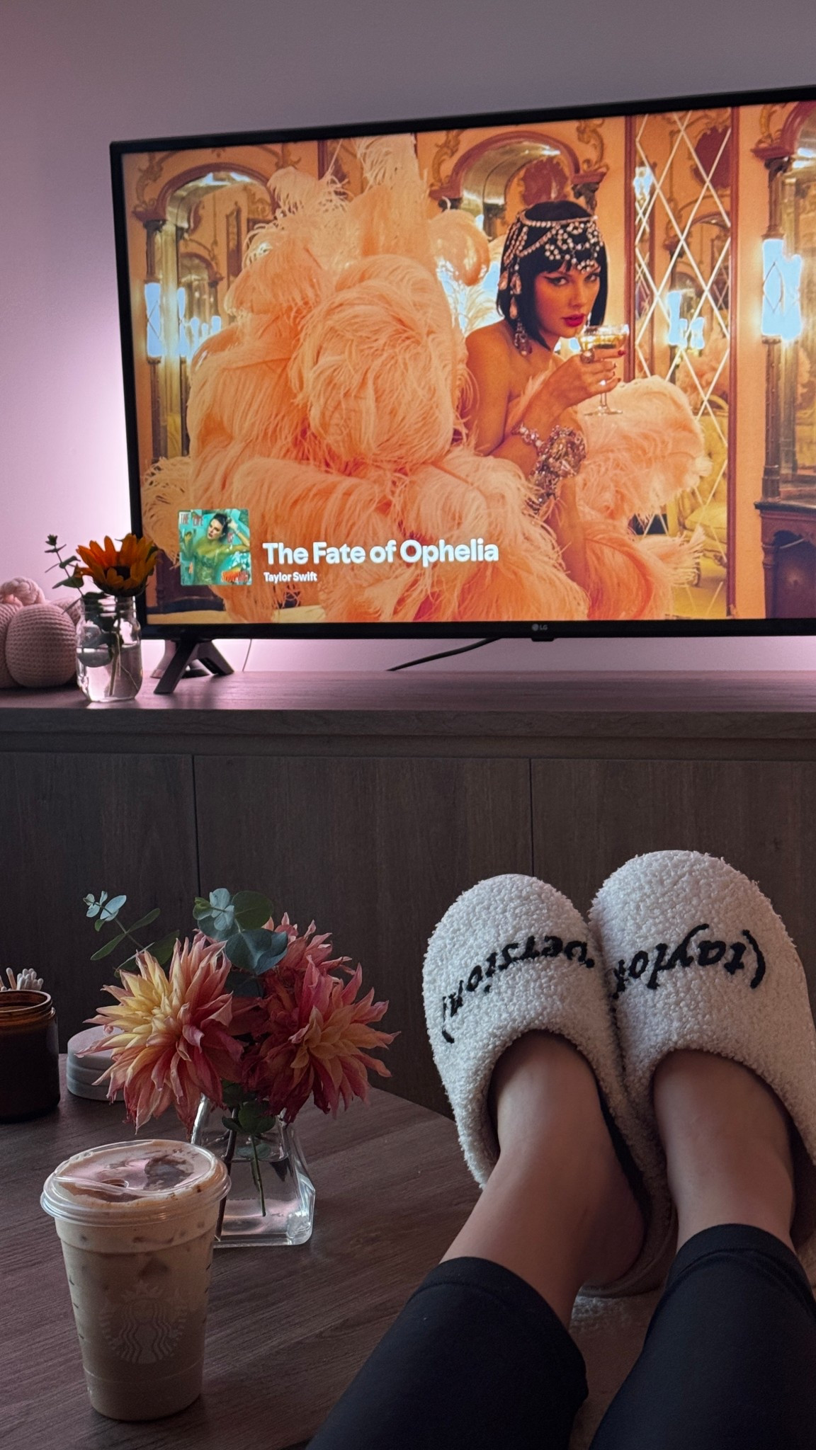 Taylor’s version slippers are a must for an album listening party!! 🪩

#LTKcanada