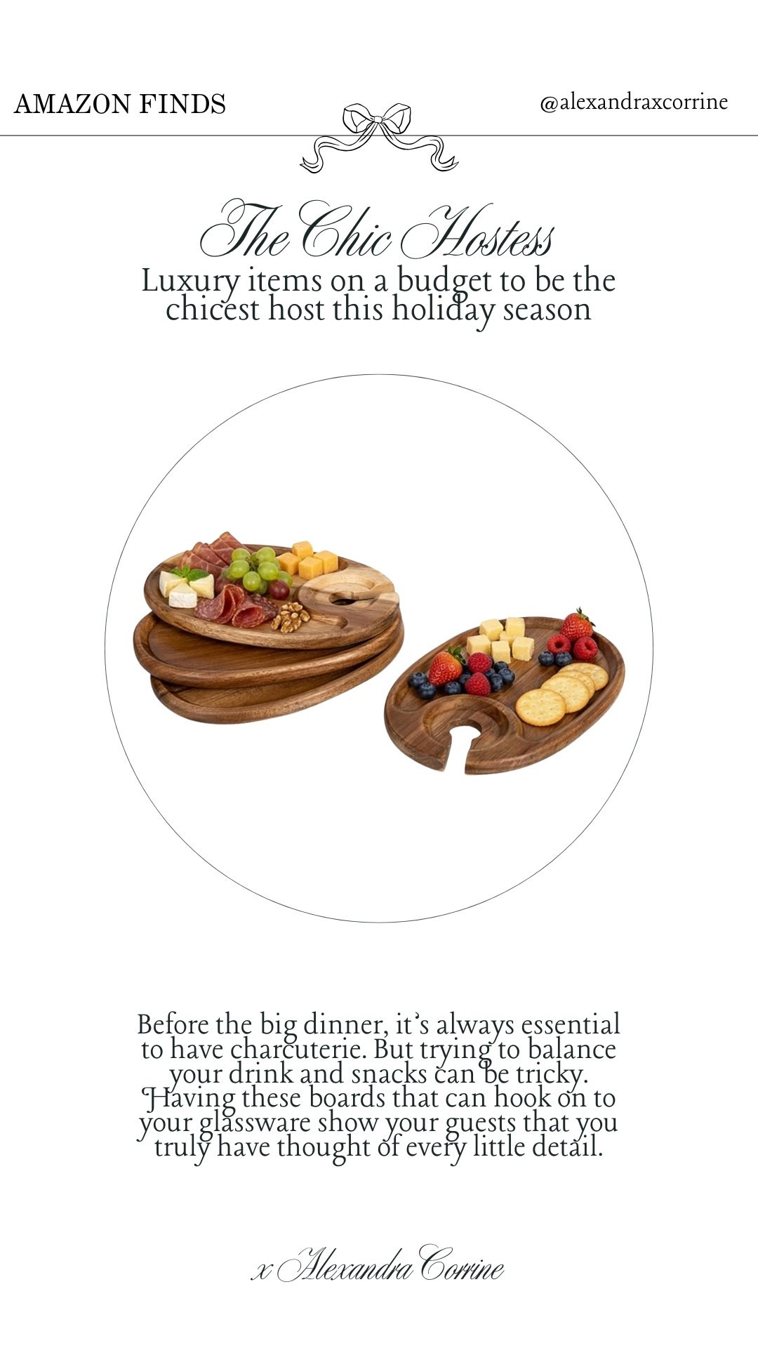 Chic hostess essentials from Amazon: Charcuterie boards 🤍

Hosting, Amazon home finds, Amazon finds, luxury on a budget, bougie on a budget, host, holiday hosting essentials, charcuterie board, mini charcuteriee

#LTKHoliday #LTKHome