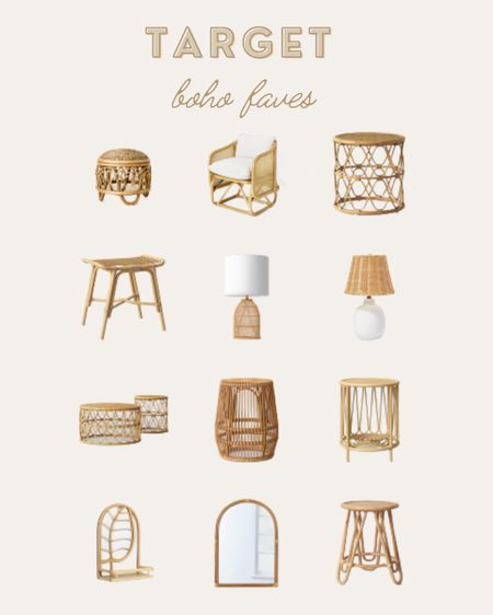 Check out my favorite boho furniture and decor from Target! 

#LTKFind #LTKhome