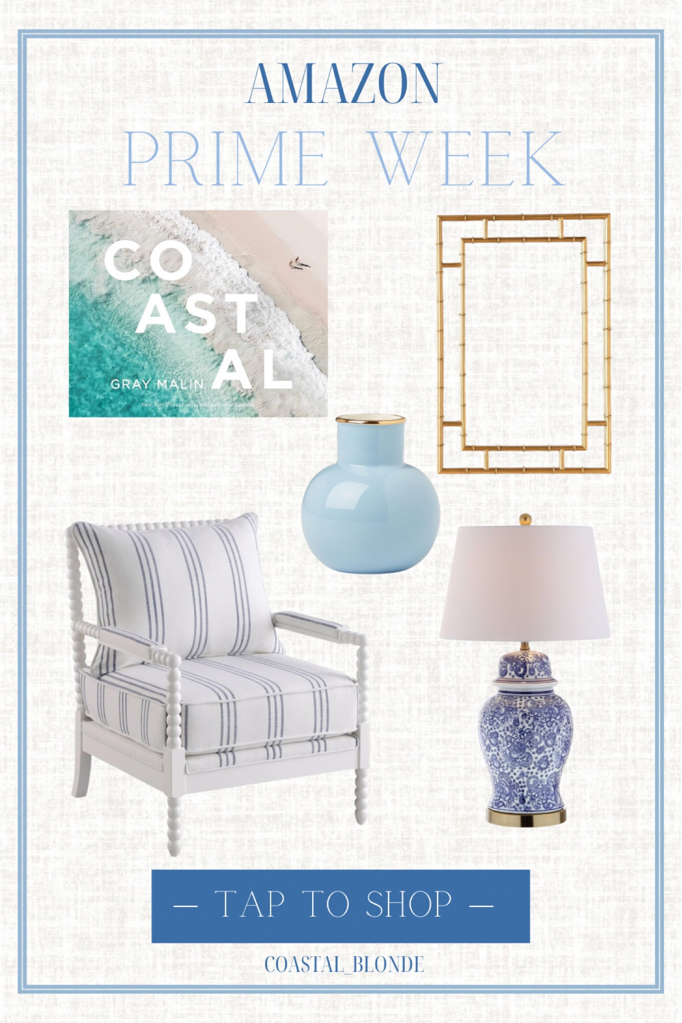 Amazon prime day sales home decor 
Blue and white
Living room chair accent
Lamp
Case
Coffee table book
Mirror

#LTKSaleAlert #LTKFindsUnder100 #LTKHome