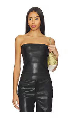 Miaou Lupe Corset in Black from Revolve.com | Revolve Clothing (Global)