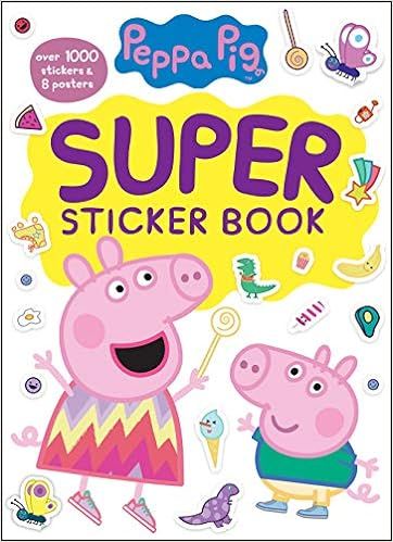 Peppa Pig Super Sticker Book (Peppa Pig) | Amazon (US)