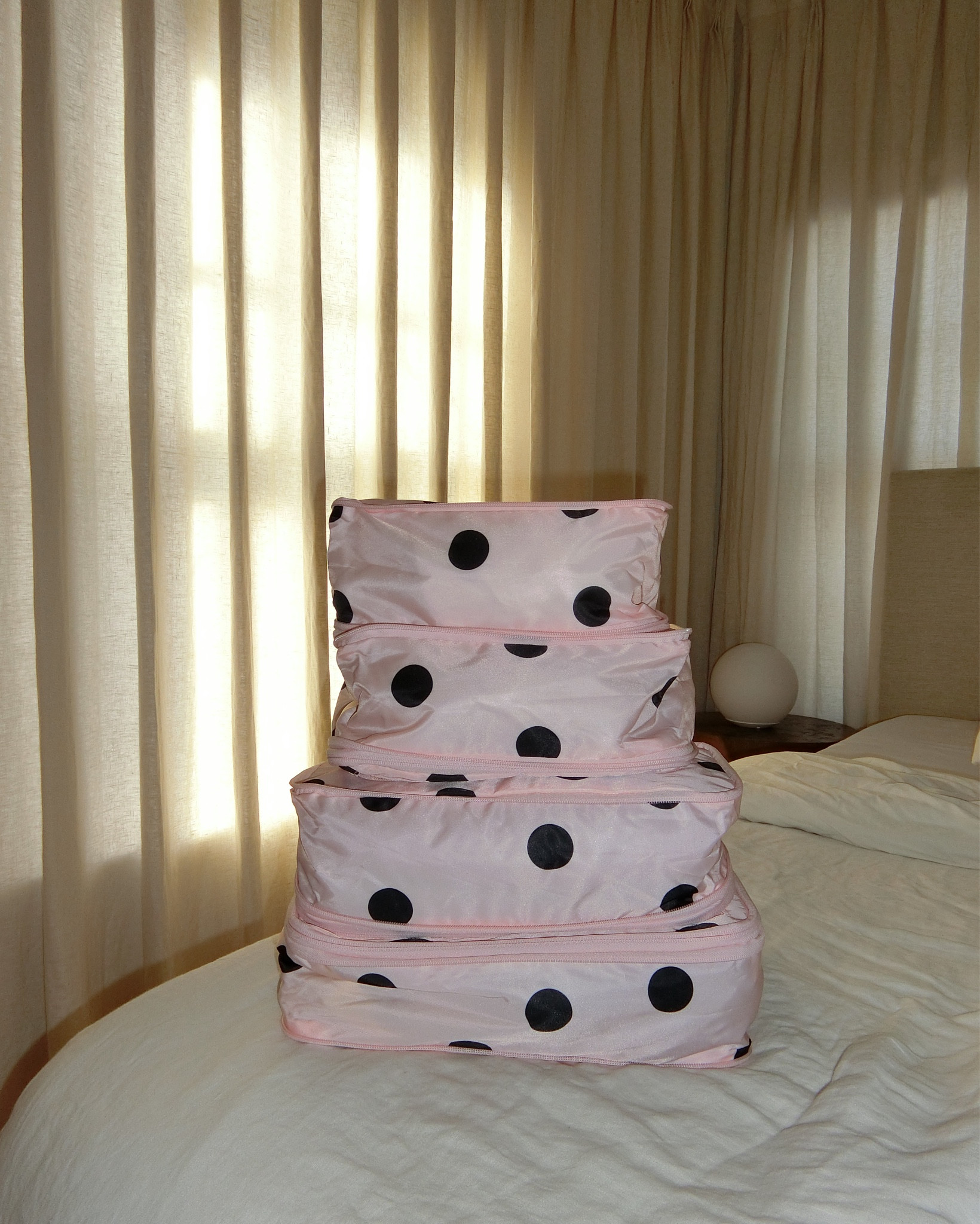 Polka dot compression packing cubes under $25! Amazing quality 

#LTKMothersDay #LTKTravel