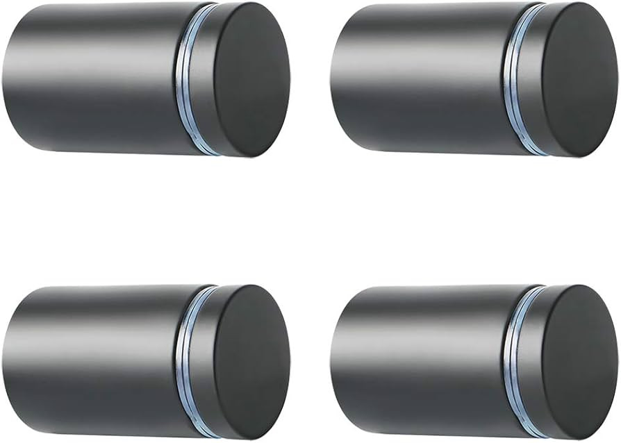 Alise 1"x1.38'' Sign Standoff Screws,Wall Mount Glass Standoff Advertising Nail for Acrylic Pictu... | Amazon (US)
