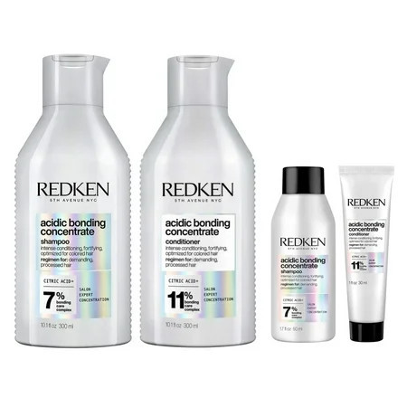 ($84 Value) Redken Acidic Bonding Concentrate Shampoo and Conditioner TR & 10oz | Walmart (US)