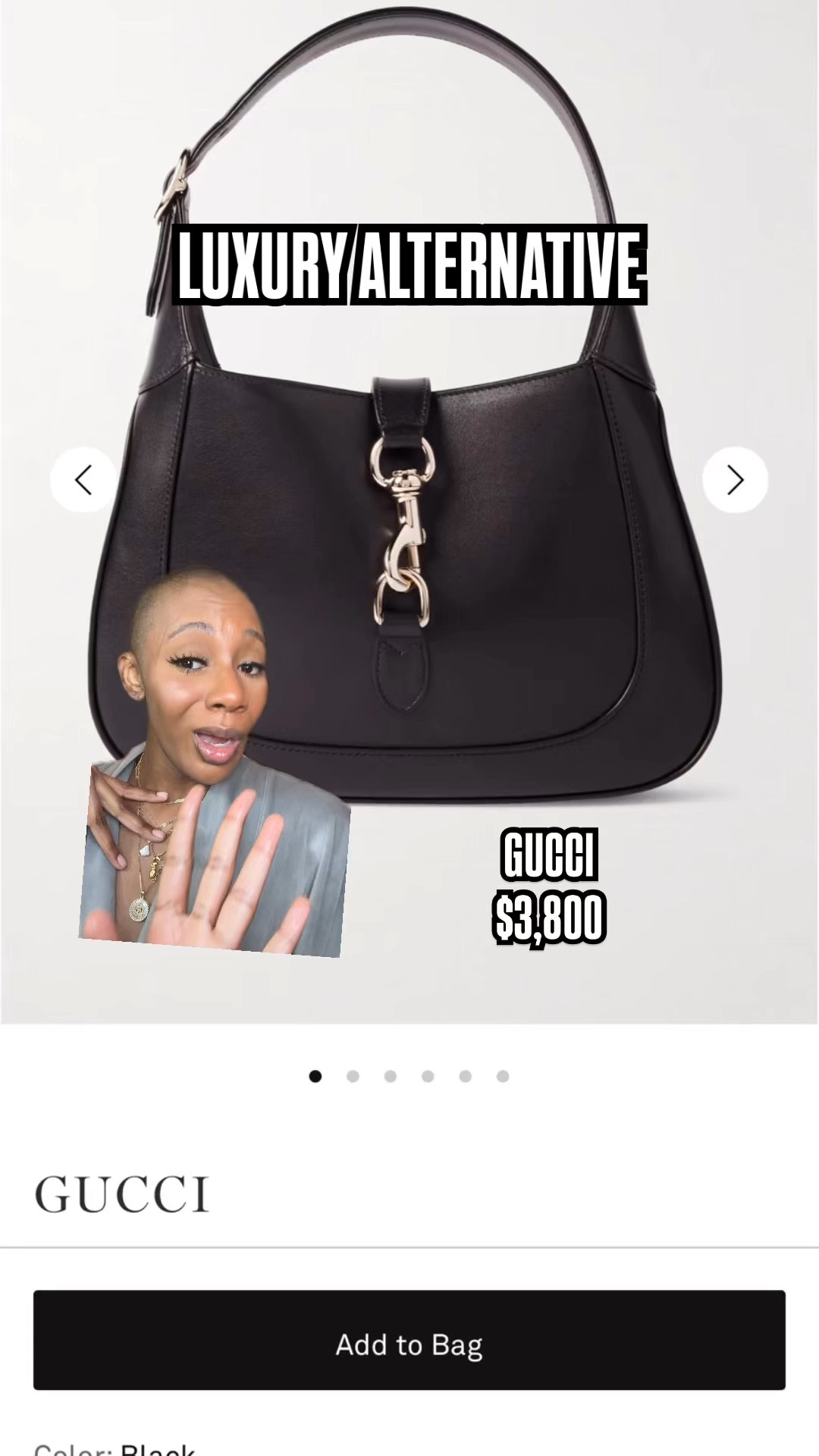 Luxury Alternative for the Gucci Jackie Small Shoulder Bag

#LTKFindsUnder50