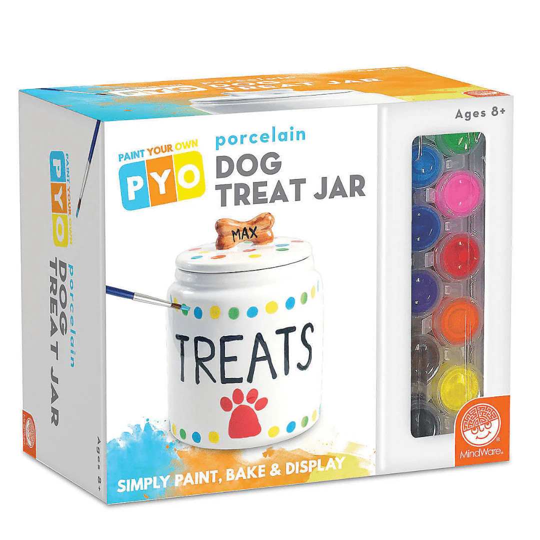 paint your own dog treat jar | Ellifox