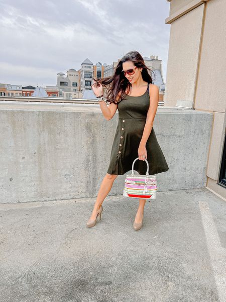If you can’t tell - I’m all about the spring and summer dresses these days 🤩 and this Amazon dress is a steal 🙌🏼

#LTKstyletip #LTKunder100 #LTKsalealert