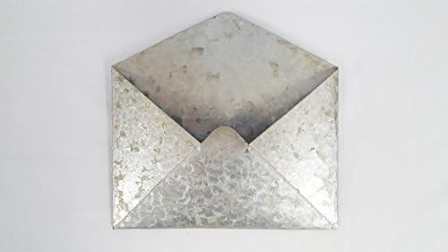 Amazon.com: Everydecor Galvanized Metal Hanging Envelope - Wall Files - Office Mail Holder & Pape... | Amazon (US)