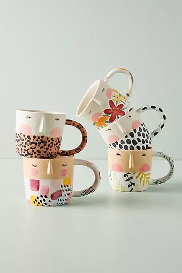 Fotini Tikkou Visage Mug | Anthropologie (US)