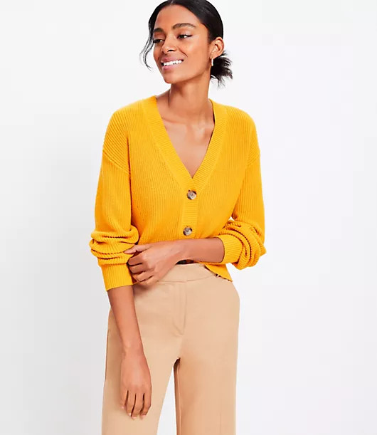 Loft V-Neck Cardigan | LOFT