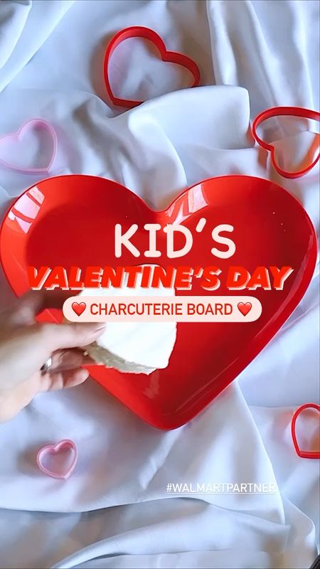 #walmartpartner #walmartplus 

Kid’s Valentine’s Charcuterie board! 

#LTKfamily #LTKkids #LTKhome