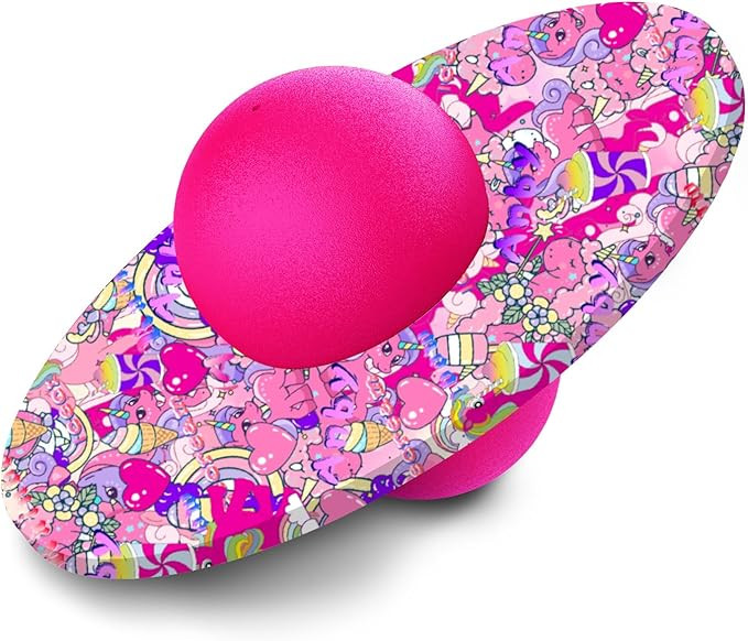 Pogo Ball for Kids & Adults Up to 200lb, Balance Coordination Trick Bounce Board Pop Ball Cool Fu... | Amazon (US)