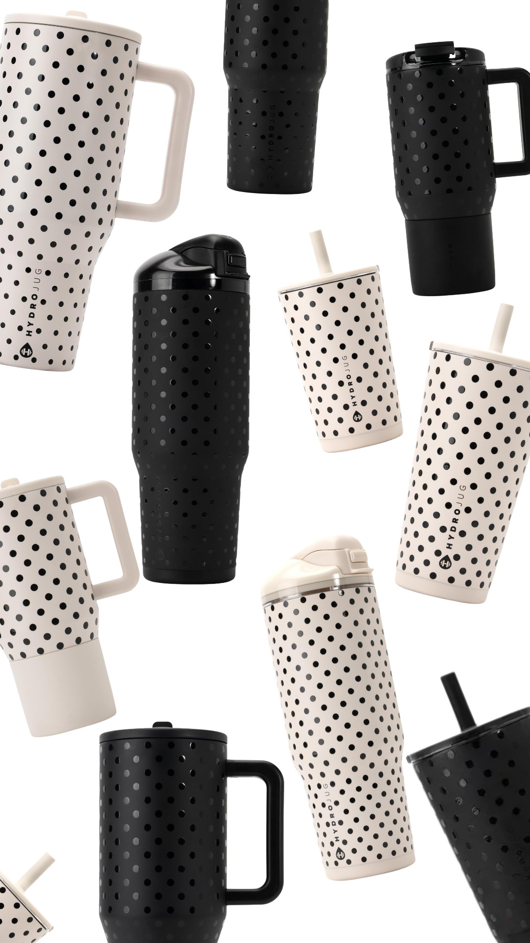 amazon x hydrojug polkadot collection !! 

 