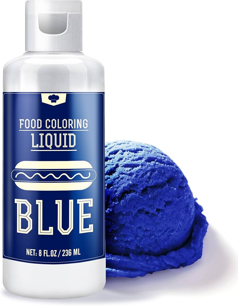 Food Coloring - 240ml Liquid Vivid Food Coloring for Baking, Cake Decorating, Icing, Cookie, Fond... | Amazon (US)