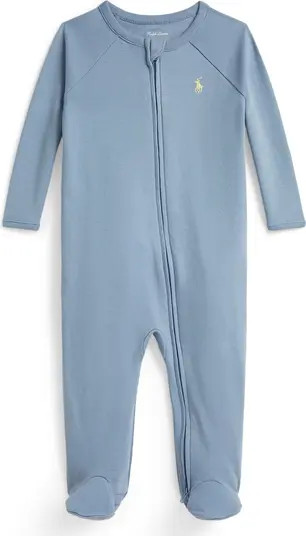 Cotton Interlock Footie | Nordstrom