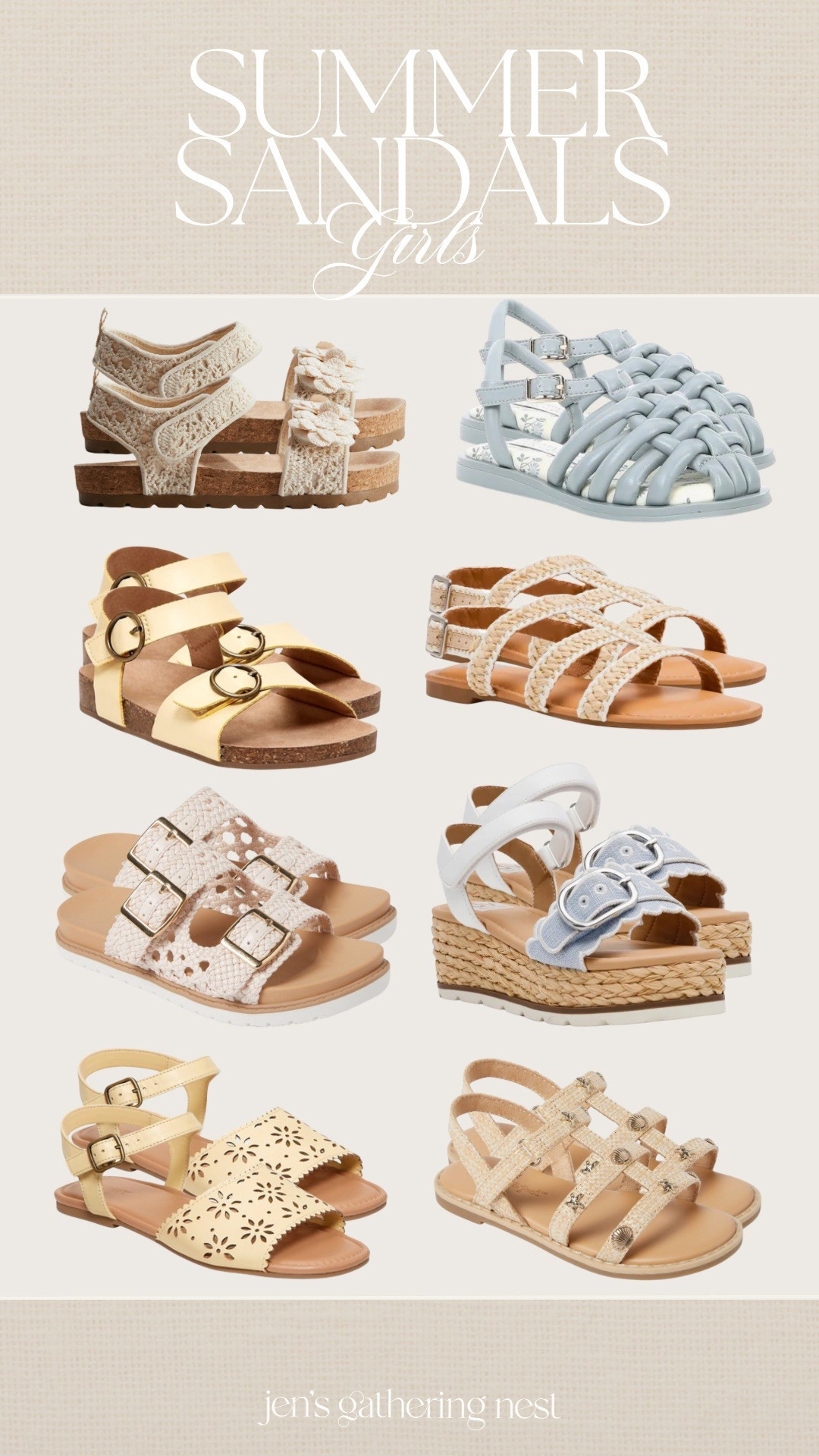 The cutest summer sandals for the girls 🌼

#girls #toddler #baby #shoes #sandals #watershoes #summershoes #shoeroundup #wedges

#LTKSeasonal #LTKKids #LTKBaby