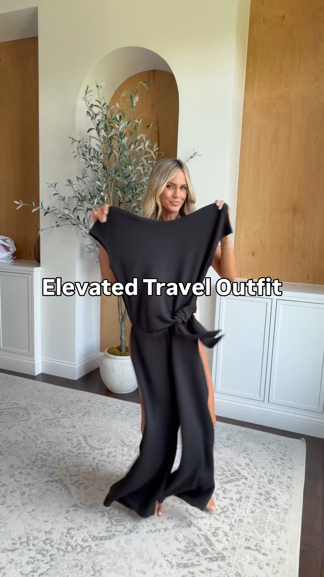 Elevated travel outfit - 

- wearing xs petite - new customers can use code KATEROSExSPANX to save 15% plus free shipping!

@Spanx

#LTKOver40 #LTKTravel #LTKPetite