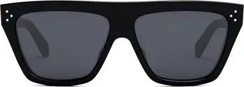 CELINE Bold 3 Dots 58mm Flat Top Sunglasses | Nordstrom | Nordstrom