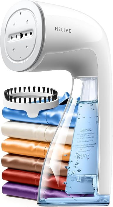 HiLIFE Upgraded Steamer for Clothes, Handheld & Portable, 1100W Powerful Steam, 300ml Big Capacit... | Amazon (US)