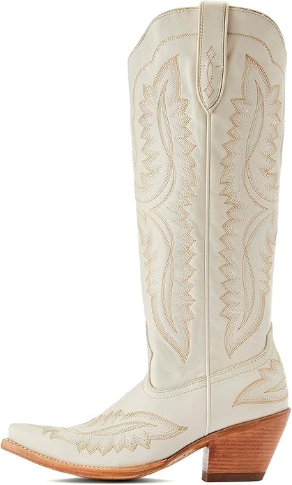 Kluolandi Western Knee High Cowboy Boots for Women Embroidered Womens Distressed Cowgirl Boots Po... | Amazon (US)