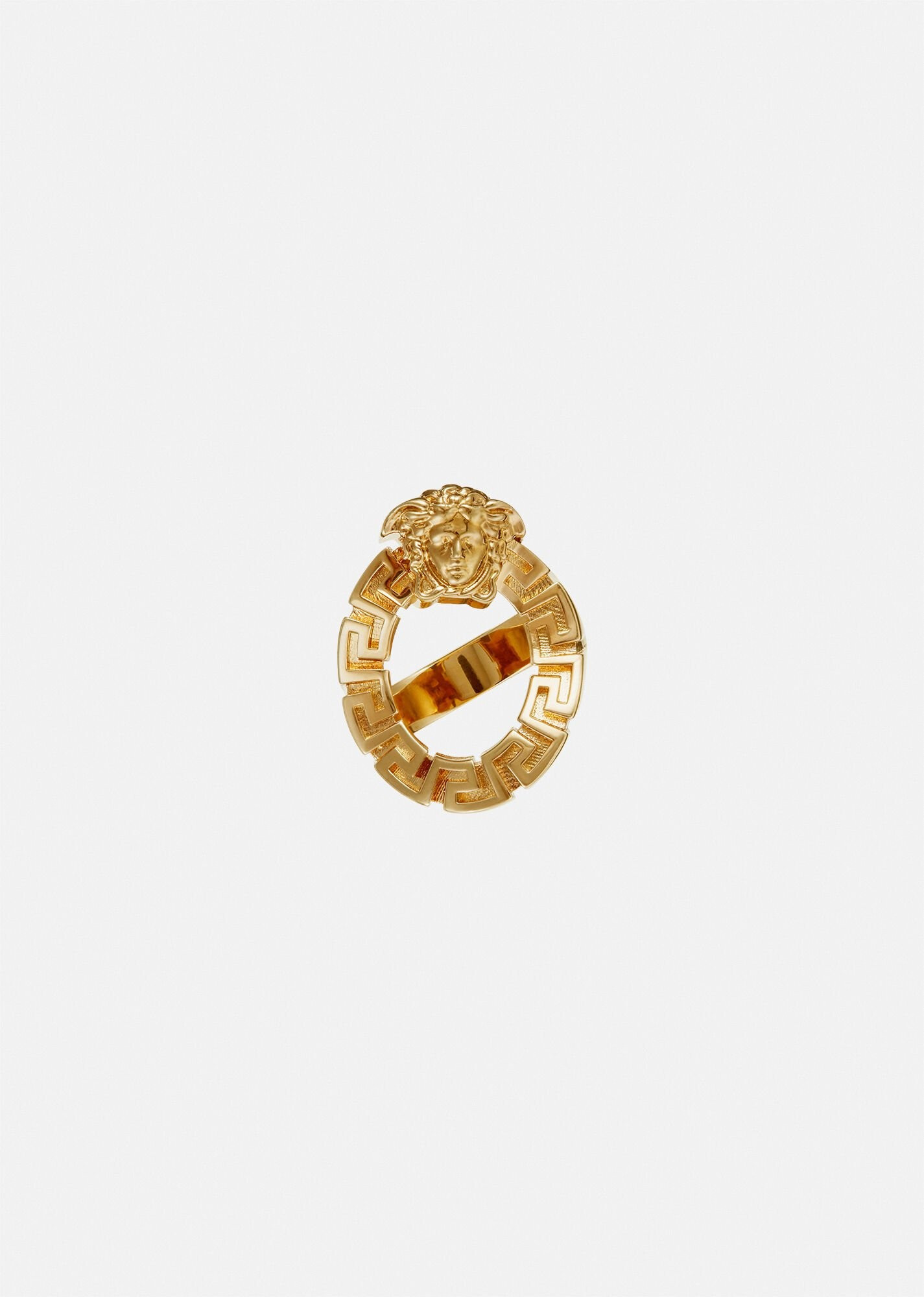 Versace La Medusa Greca Ring for Women | US Online Store | Versace (US)
