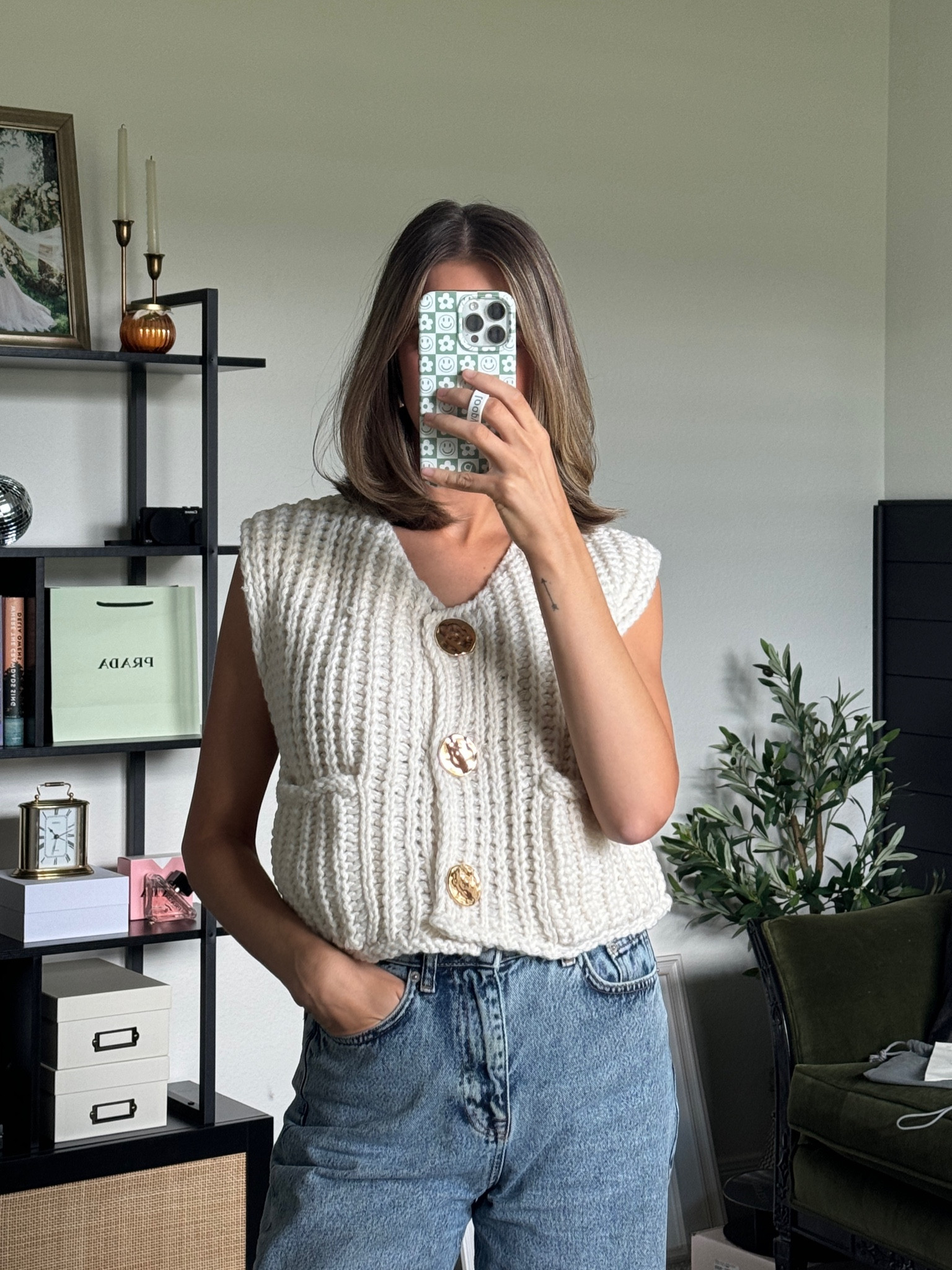 Trendy knit vest for fall 🙌🏼✨ 

#LTKFindsUnder50