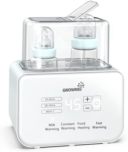 Baby Bottle Warmer, Bottle Warmer 6-in-1 Fast Baby Food Heater&BPA-Free Warmer with LCD Display Accu | Amazon (US)