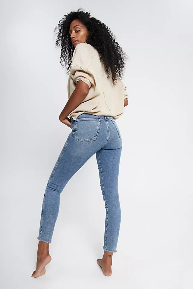 Raw High-Rise Jegging | Free People (Global - UK&FR Excluded)