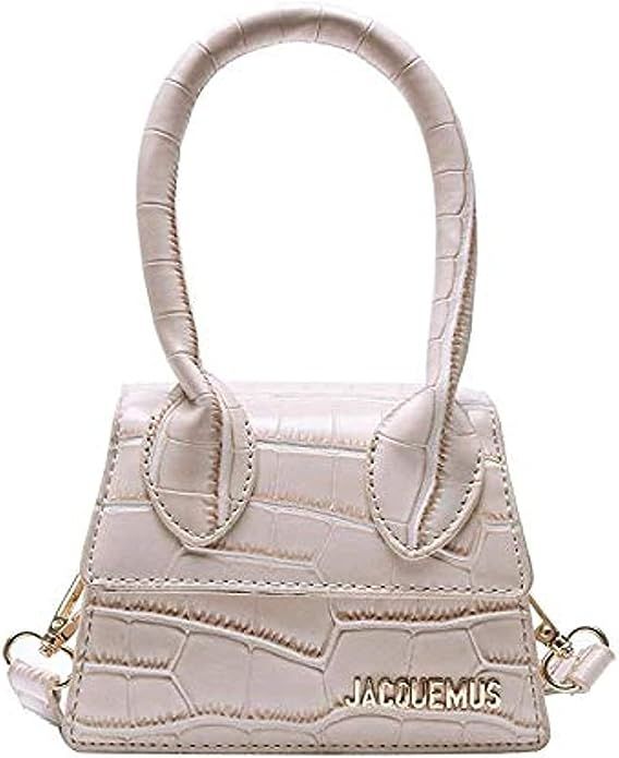 Famous Brand Medium Purses Crossbody Bags for Women Totes Luxury Designer Handbags Stone Grain | Amazon (US)