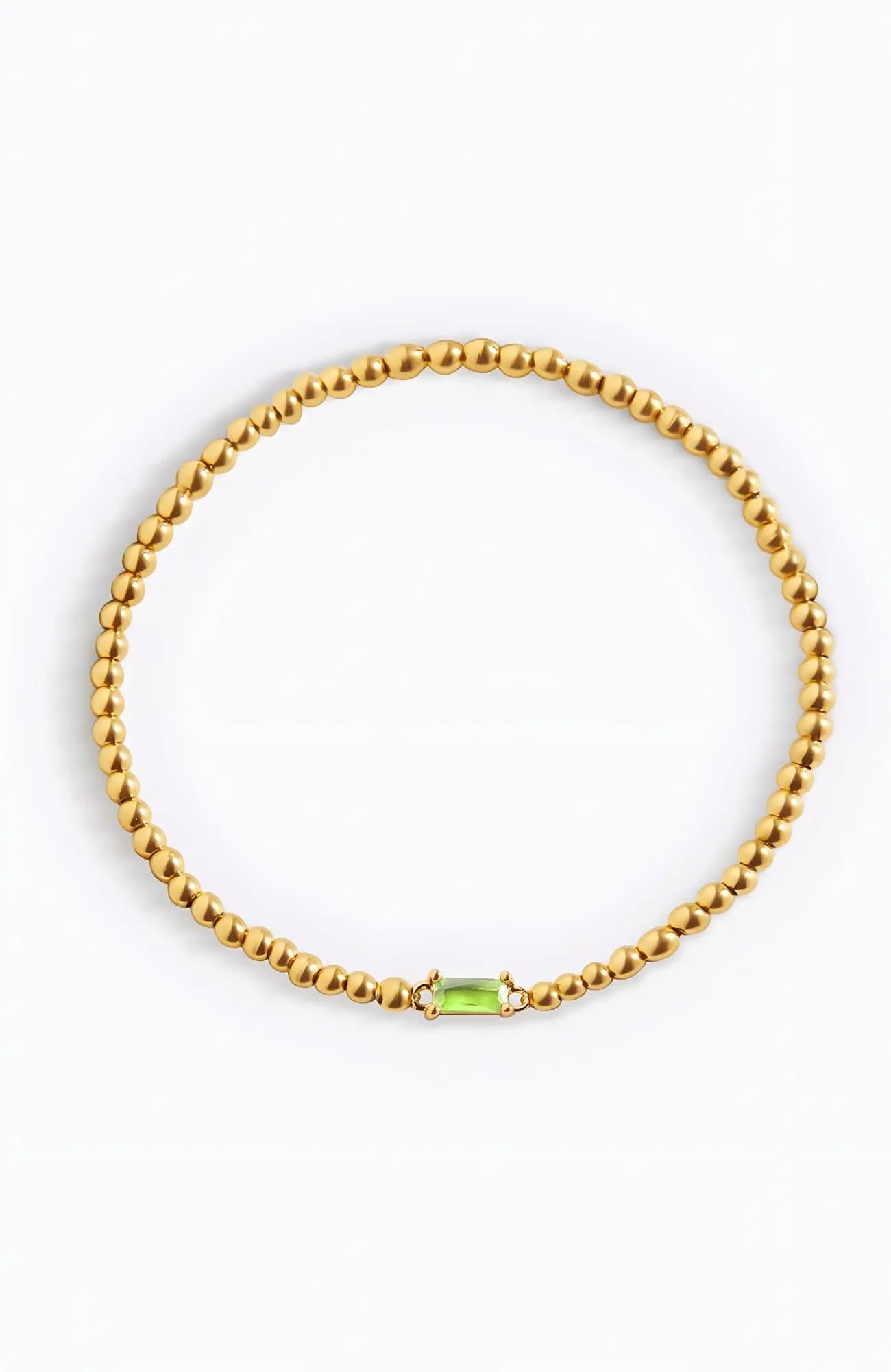 Mint & Lily Gold Beaded Birthstone Bracelet (Women) | Nordstrom | Nordstrom