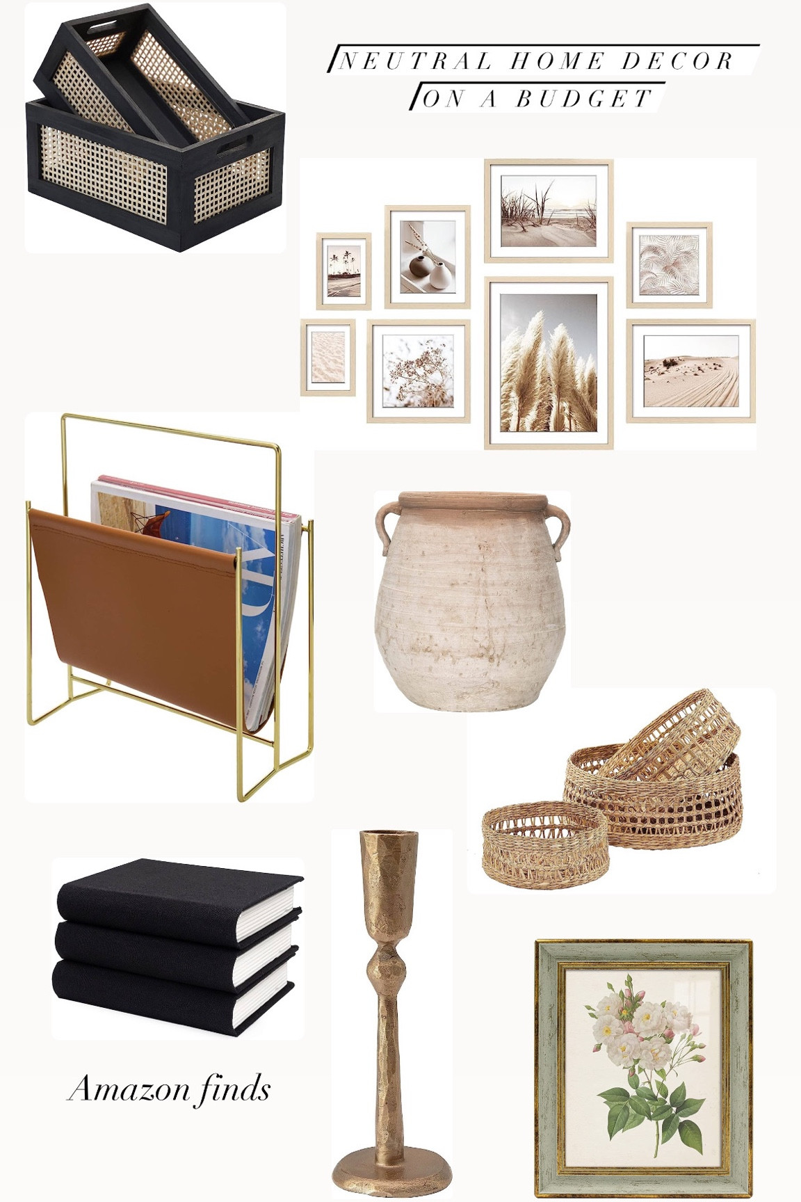 Neutral Home Decor On A Budget!! 

#LTKhome #LTKFind #LTKstyletip