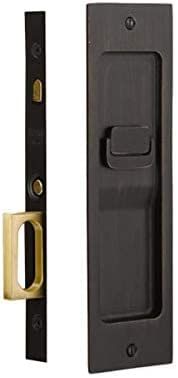 Emtek Modern Rectangular Privacy Pocket Door Mortise Lock (Oil Rubbed Bronze) | Amazon (US)