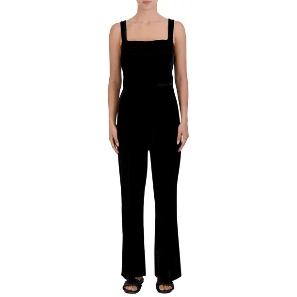 BCBG Paris Women's Square Neck Jumpsuit - Walmart.com | Walmart (US)