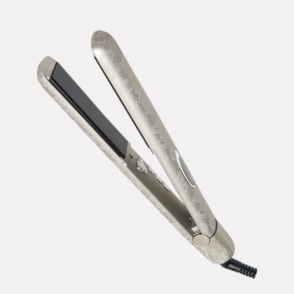 Silver Lace 1" Professional Infrared Ceramic Hair Straightener | Aria Beauty