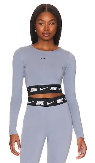 NSW Crop Tape Top in Ashen Slate & Black | Revolve Clothing (Global)