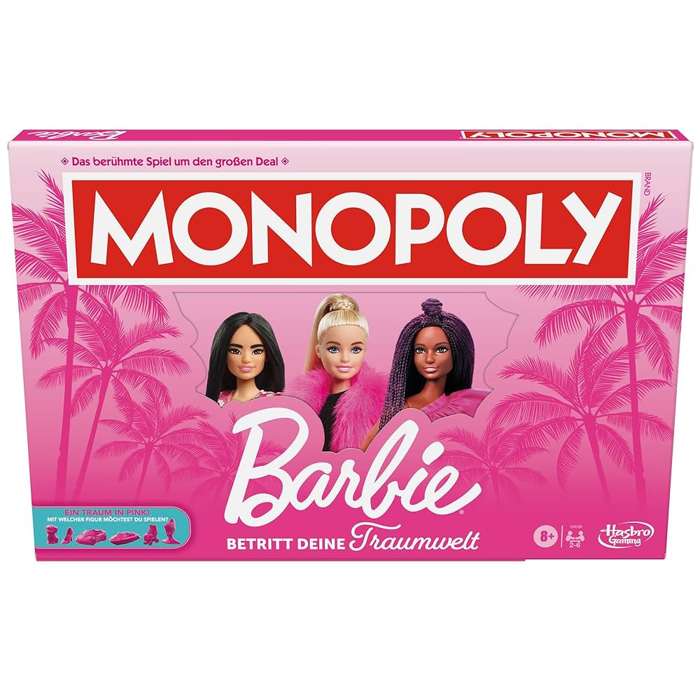 Monopoly Barbie Edition Board Game | Amazon (US)