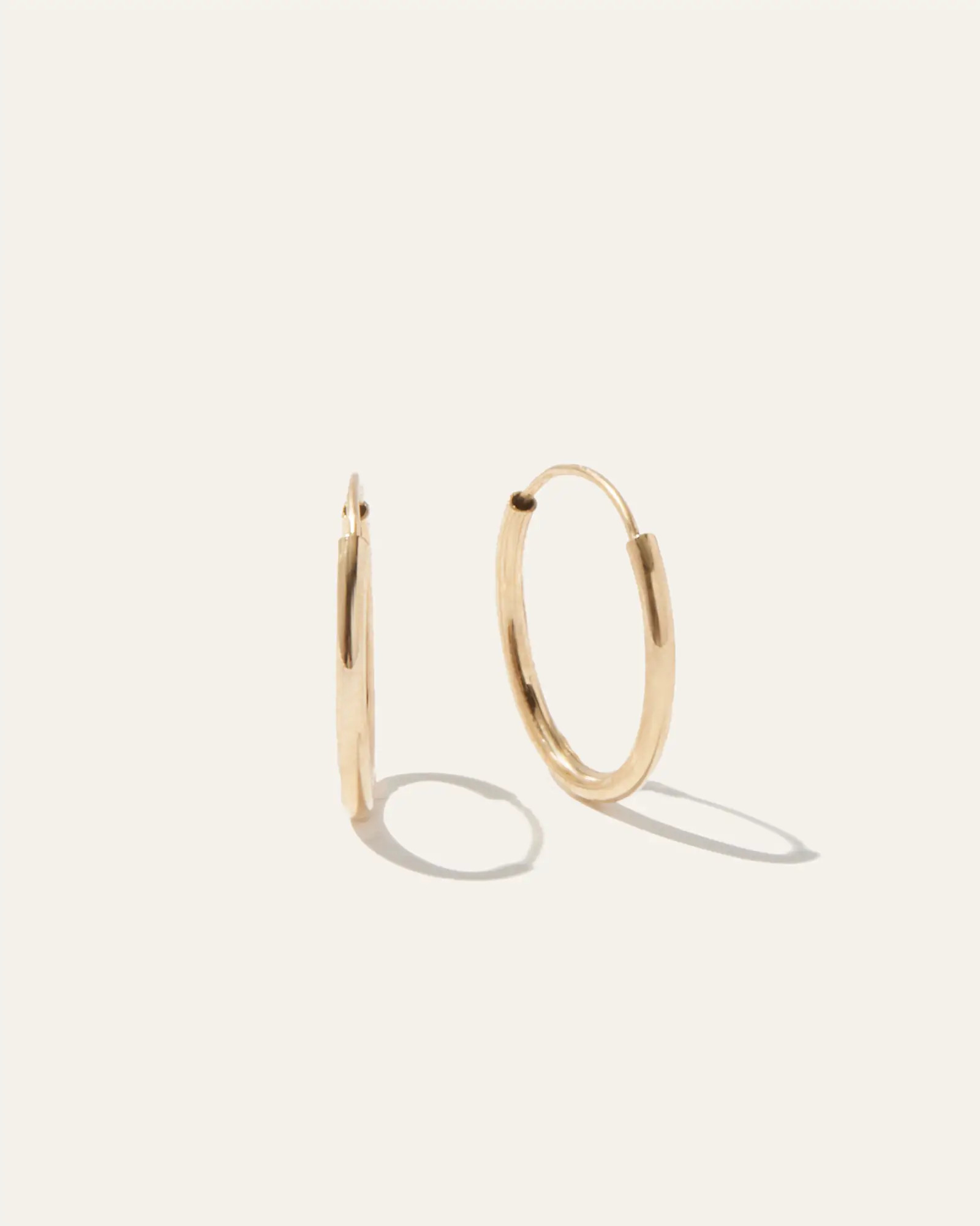 14K Gold Everyday Hoops | Quince