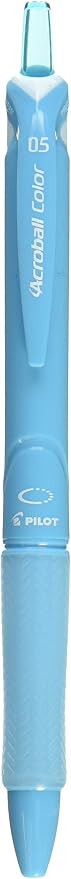 Pilot Acroball Color 150, Knock Color Ink Ballpoint Pen, Extra Fine, Light Blue (BAB-15EFC-LB) | Amazon (US)
