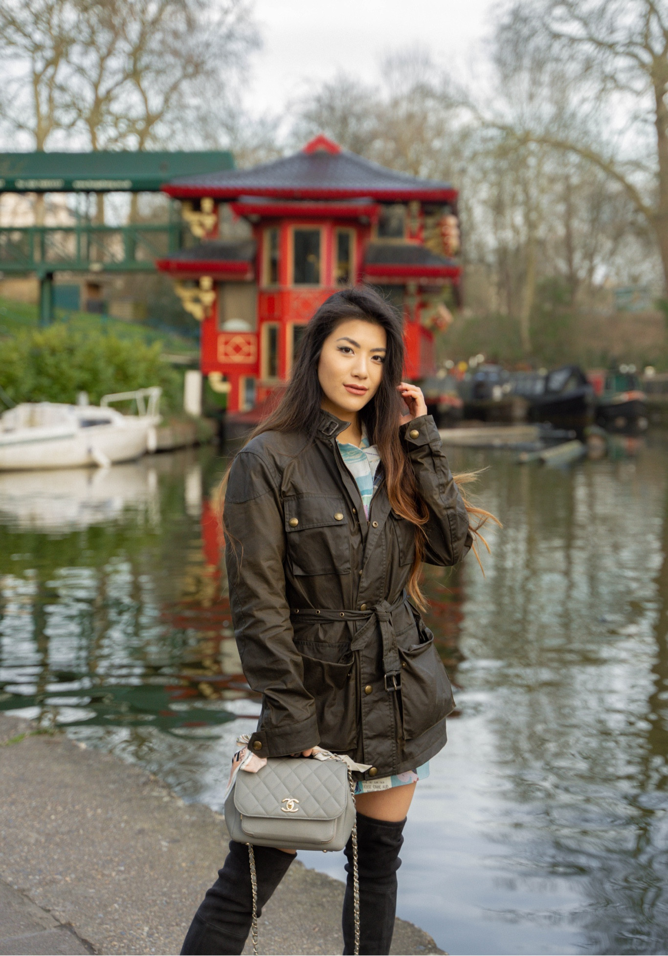 🔍 Belstaff jacket, wax jacket, Chanel bag, belted jacket, thigh high boots, Stuart Weitzman

#LTKstyletip #LTKeurope #LTKSeasonal