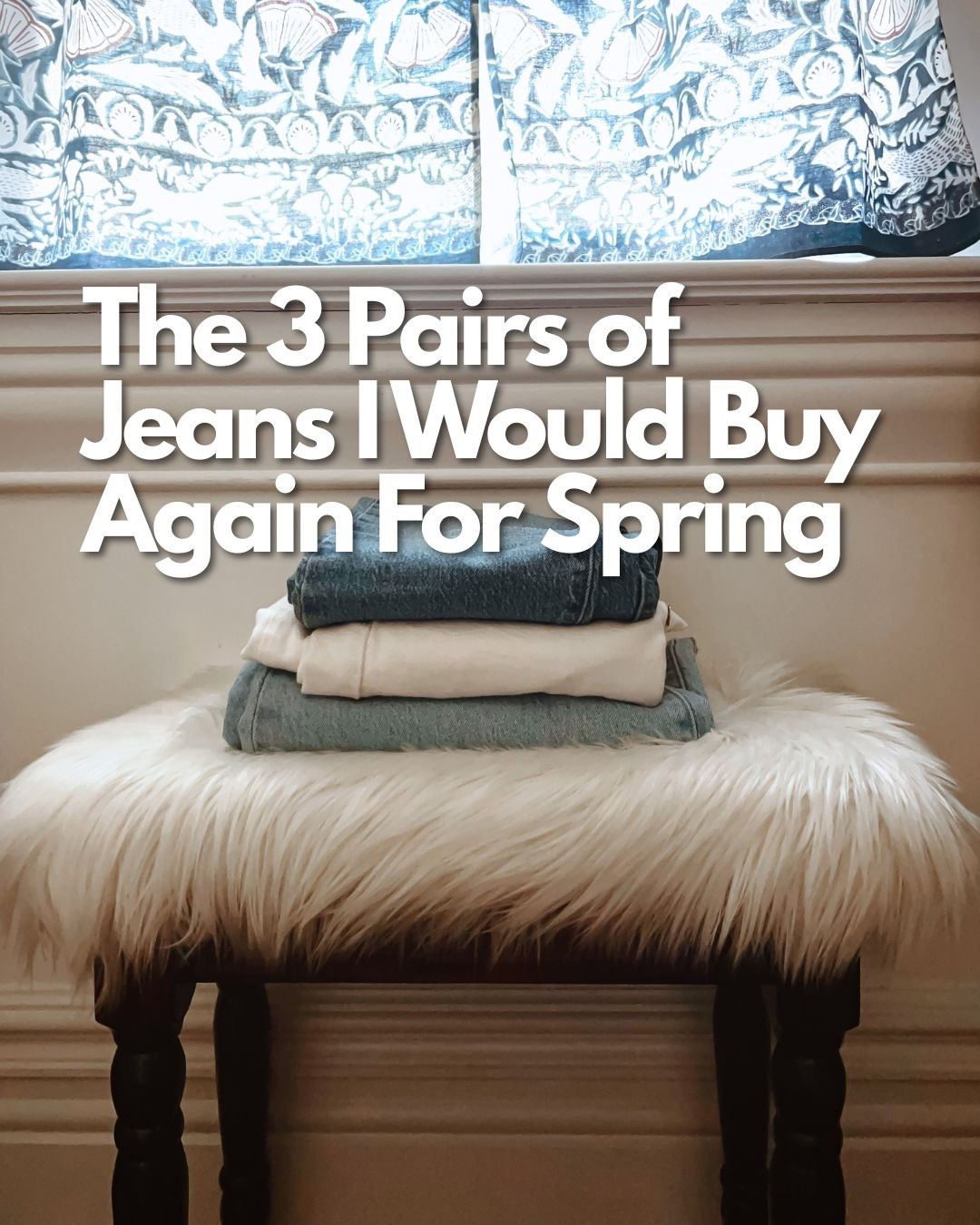 These are my top 3 jeans recommendations for Spring: the high rise flare, the classic slim ankle, the straight leg ecru  

#LTKSeasonal #LTKSaleAlert