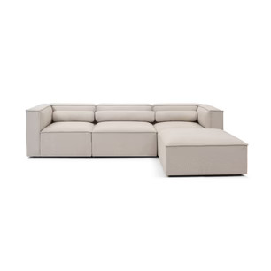Knox 3 Seater + Ottoman Modular Sectional - Cloud-Soft | Bellamia Collections | Bellamia Collections