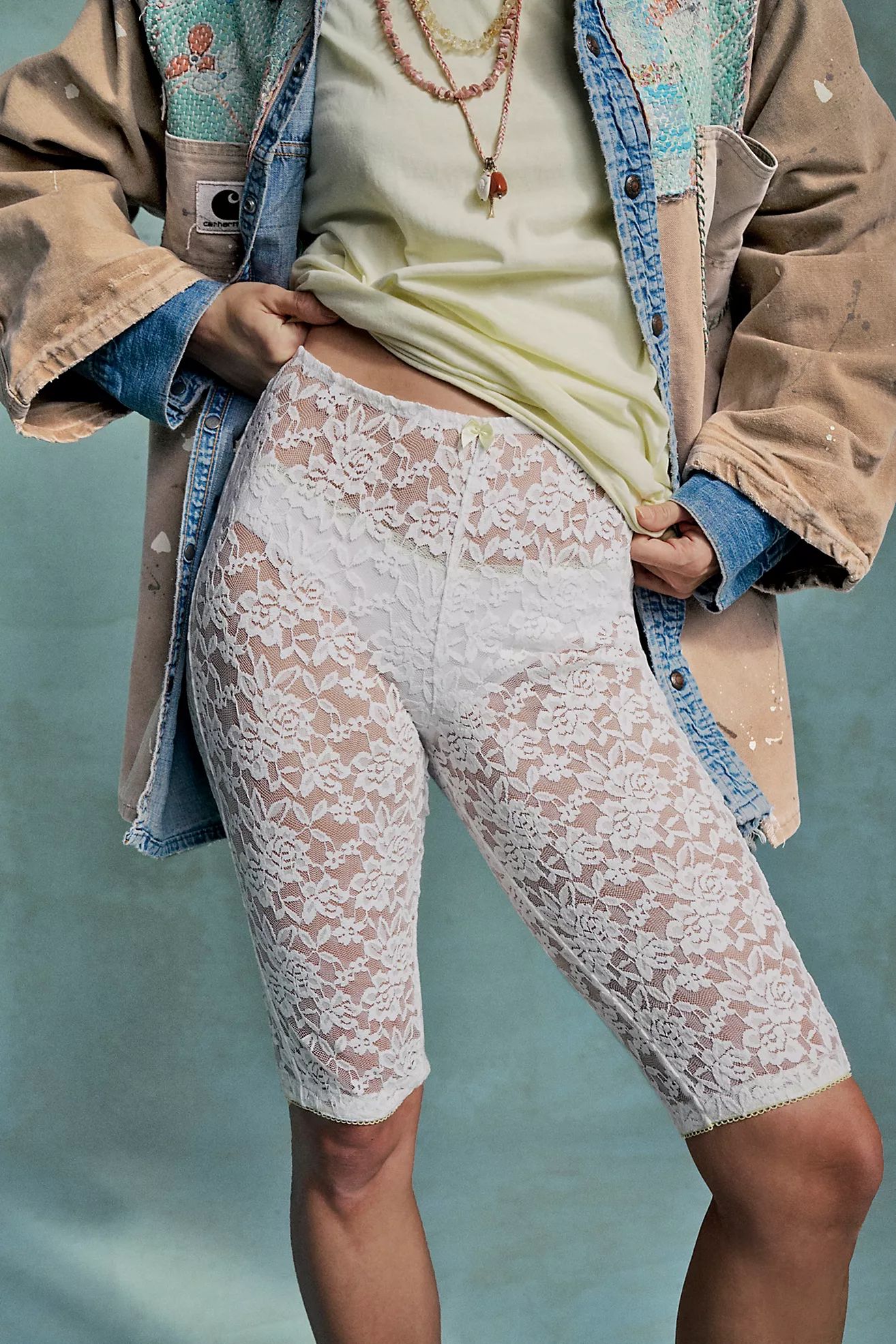 All Day Lace Capris | Free People (Global - UK&FR Excluded)