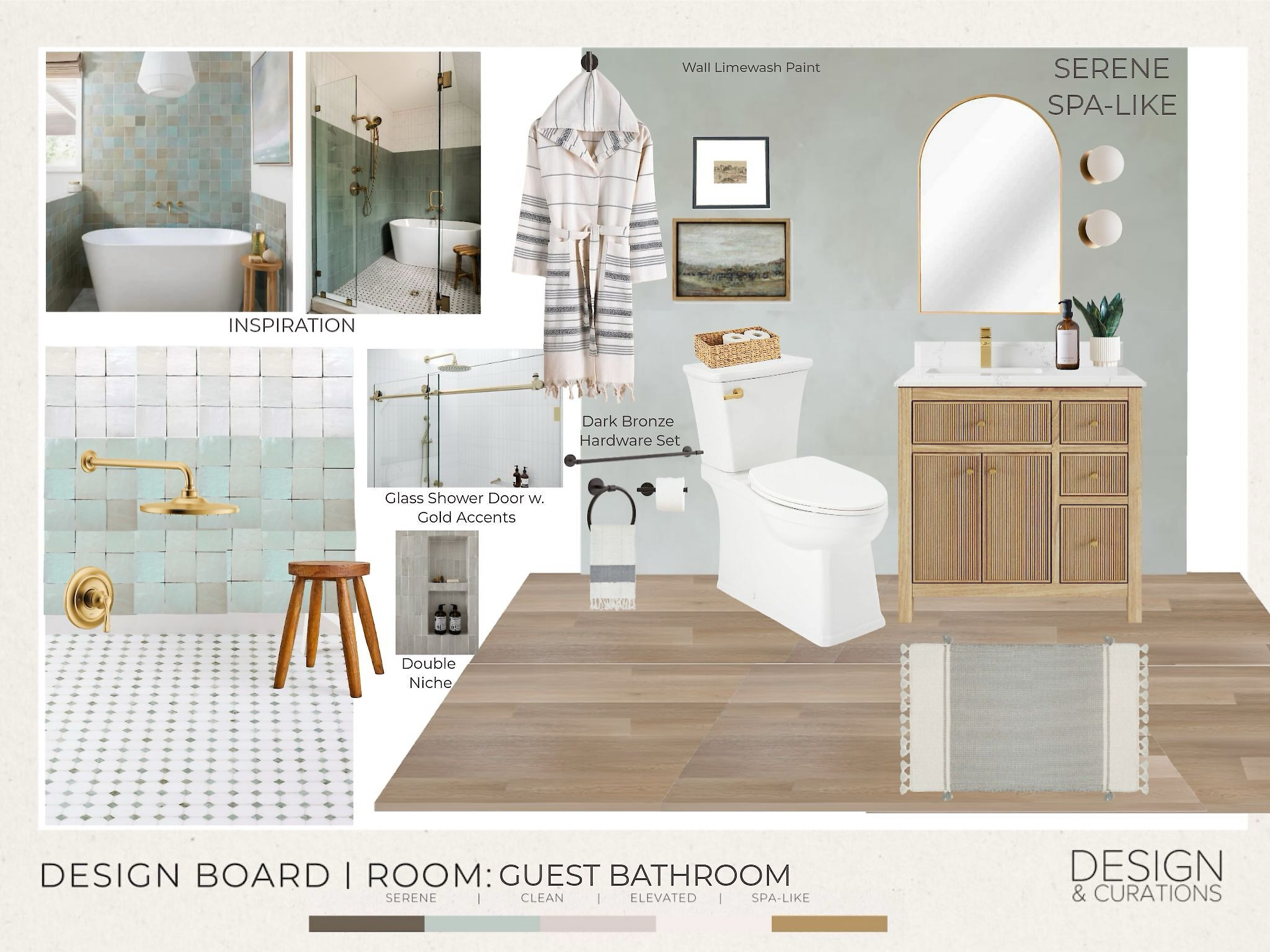 Serene, calm, inviting, bathroom, design idea, spa, like bathroom, lime walls, bathroom design, home renovation, inspiration. Tile inspiration

#LTKhome