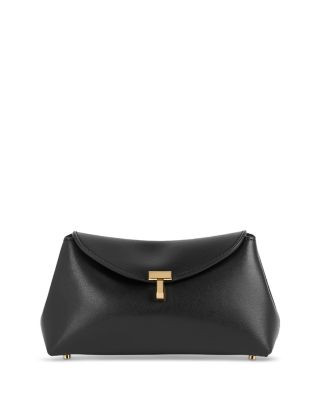 Mini T-Lock Leather Clutch | Bloomingdale's (US)